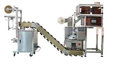 USN-TP-60ED+USN-TP-60A 三角包內外袋茶葉包裝機